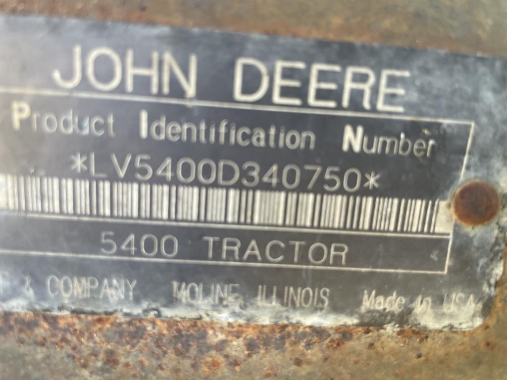 JOHN DEERE 5400 Tractor