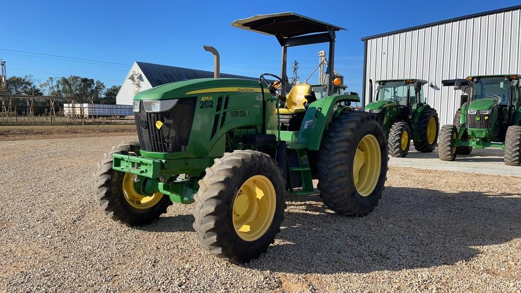 2013 JOHN DEERE 6115D 4X4 TRACTOR