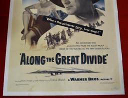 "Along The Great Divide" *Linenbacked* Movie Poster