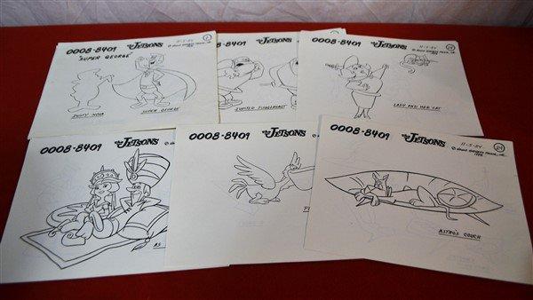 "The Jetson's" Original Drawings