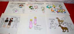 200 Hanna Barbera Art Cells