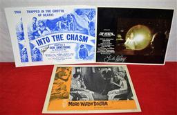 73 Original Lobby Cards w/7 Signed