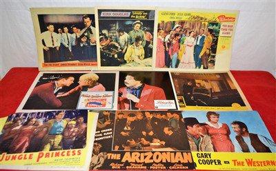 73 Original Lobby Cards w/7 Signed