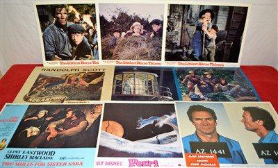 73 Original Lobby Cards w/7 Signed