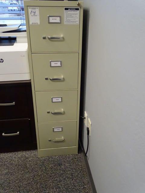 4 DRAWER FILE CABINET