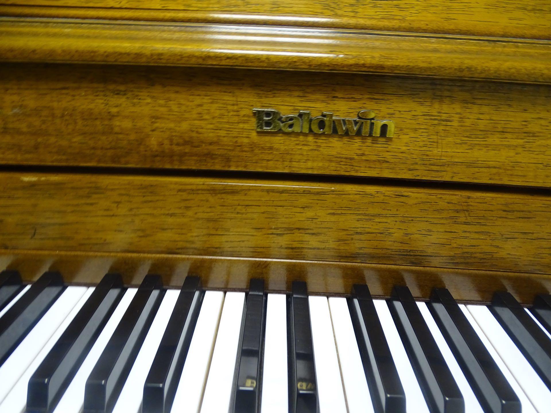 BALDWIN PIANO W/BENCH ACROSONIC