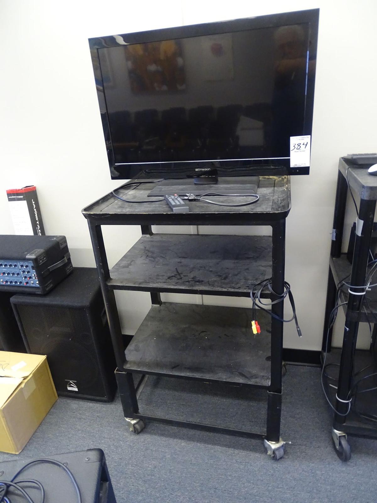 EMERSON TV 32” W/AUDIO CART