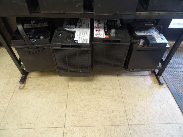 DEKA AUTO BATTERIES W/RACK (X12)