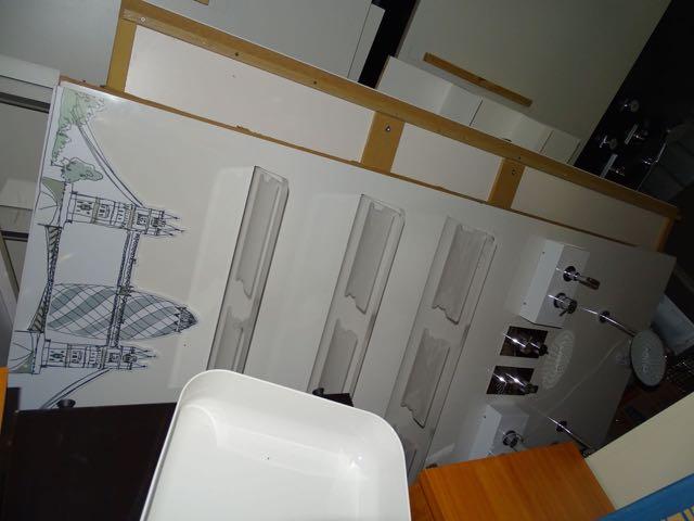 5-TOTO TOILETS, 2-MEDICINE CABINETS, MIRRORS, FIXTURE DISPLAY BOARDS, FAUCETS,