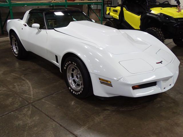 1981 CORVETTE STINGRAY W/BUCKSKIN INTERIOR; VIN: 1G1AY8769BS417865, MILES: 49,767