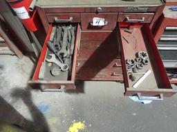 MAC TOOL BOX W/ TOOLS X1