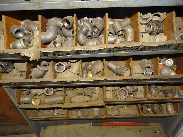 PIPE FITTINGS W/SHELF X1