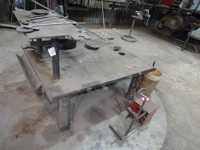 STEEL WELDING TABLE W/ 2” TOP