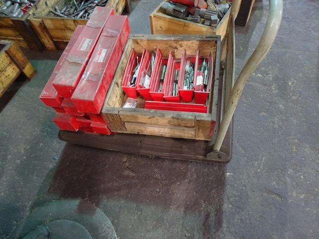 TAPS & DRILL BITS W/ CRATE