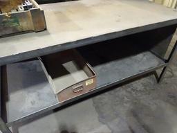 STEEL TABLE 72 X 36