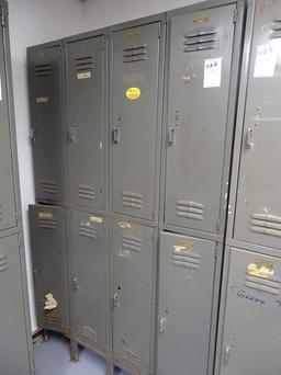 DAYTON LOCKERS   8 DOOR X1