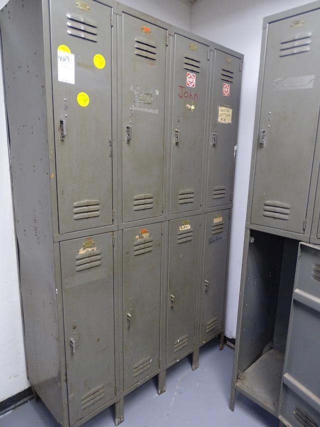 DAYTON LOCKERS   8 DOOR X1