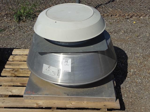 ONE PENN BARRY EXHAUST FAN CAP MOD. WCC18 & ONE EXHAUST FAN CAP (X2)