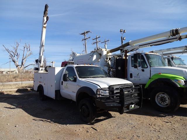 2005 FORD F-550 SINGLE CAB 4X4 DUALLY SERVICE TRUCK