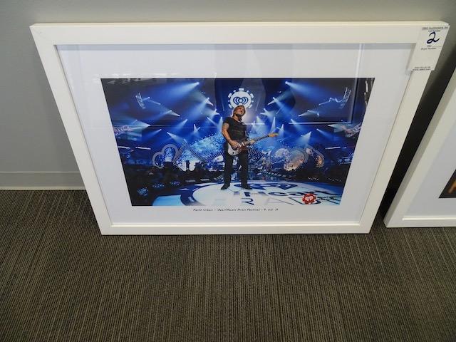 KEITH URBAN FRAMED PICTURE 37”X31”