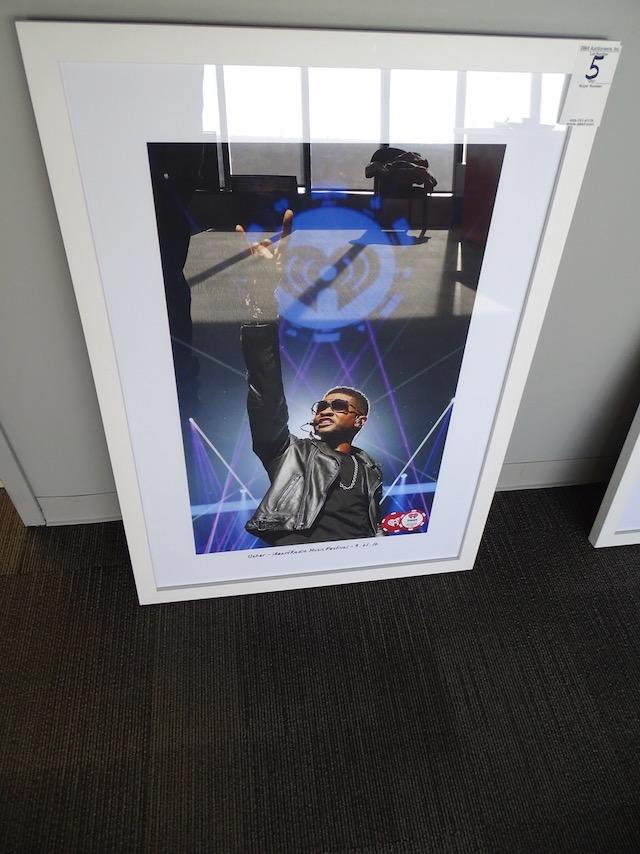 USHER FRAMED PICTURE 31”X43”