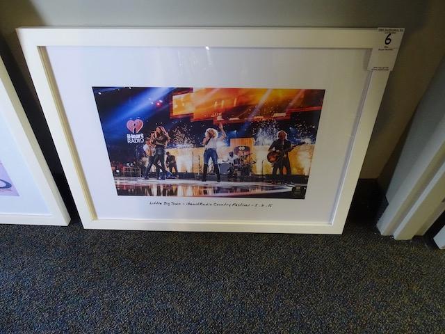 LITTLE BIG TOWN FRAMED PICTURE 37”X27”