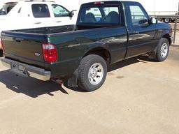 2001 FORD RANGER XLT SPORT 5 SPEED 4 CYLINDER, VIN:1FTYR10D51PB05787, MILES:108,799