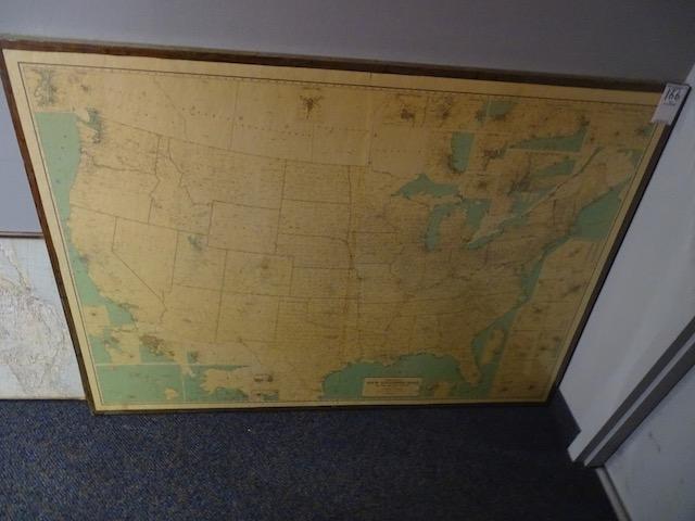 NEW BUSINESS UNITED STATES MAP 48”X60”