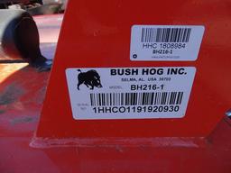 BRUSH HOG BH216 MOWER, 75” WIDE, LIKE NEW