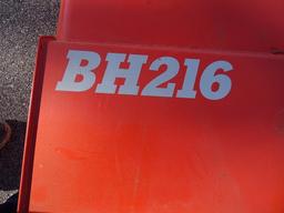 BRUSH HOG BH216 MOWER, 75” WIDE, LIKE NEW