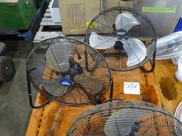 (2) B-AIR FANS & (1) COMFORT FAN (X3)