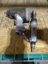 CRAFTSMAN 1/2" AIR IMPACT & CRAFTSMAN 3/8" AIR RATCHET (X2)