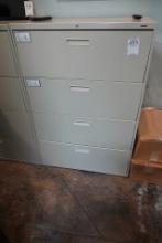 FOUR DRAWER LATERAL FILE CABINET