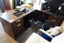 OFFICE DESK W/RETURN