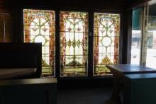 LEADED GLASS WINDOWS