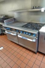 IMPERIAL DOUBLE OVEN, GRILL, 4 BURNER TOP