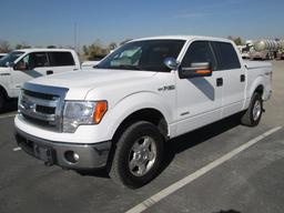 2013 FORD F150 4X4