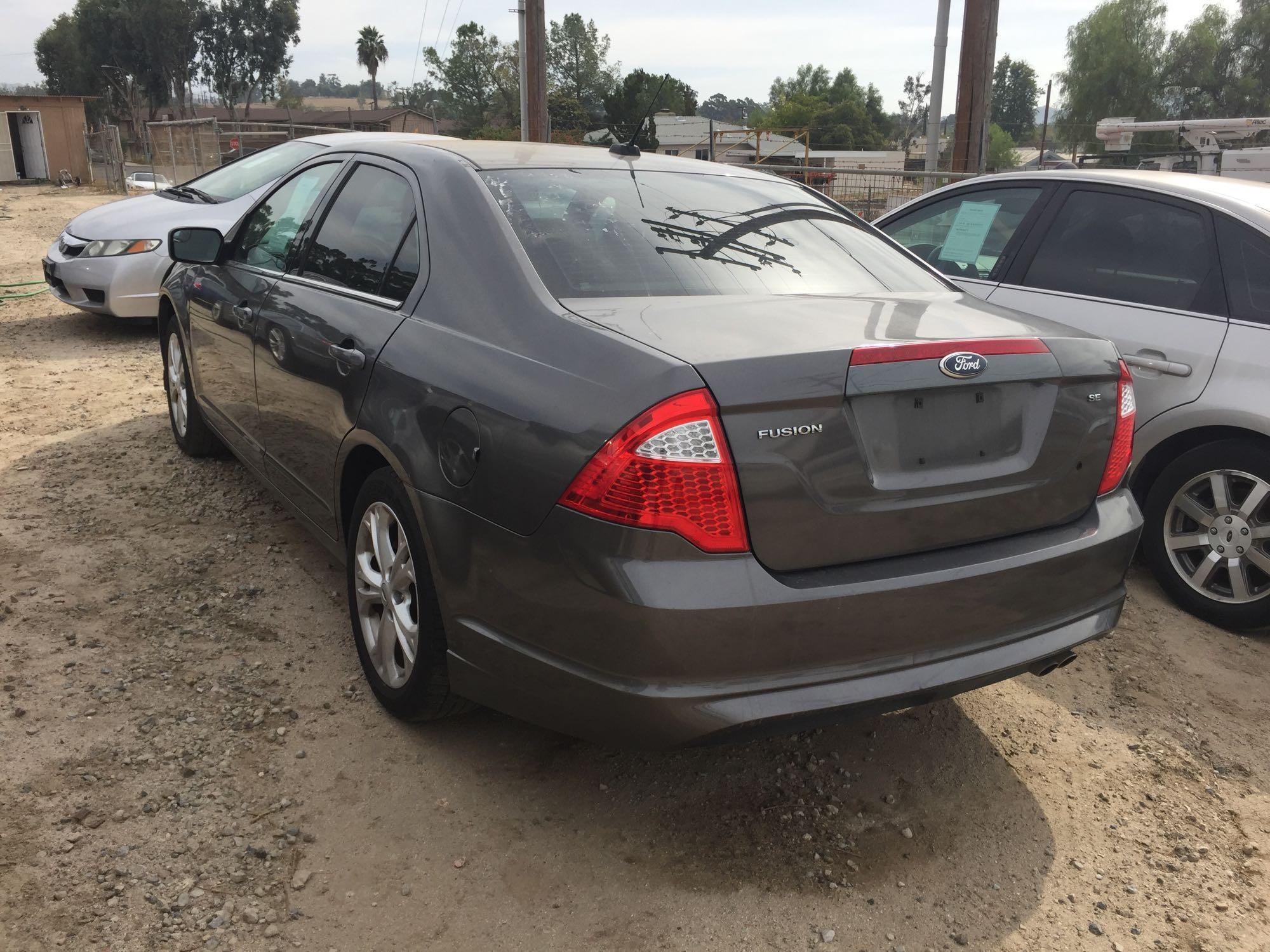 2012 FORD FUSION SE