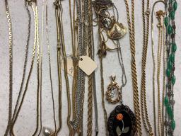 LOT OF COSTUME JEWELRY