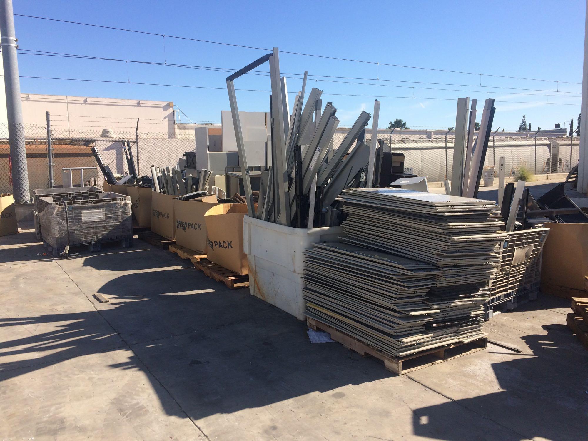 SCRAP LOT / BUYER MUST REMOVE ALL ITEMS BY 5:30 PM ON WEDNESDAY JANUARY 10TH. STORAGE FEES OF