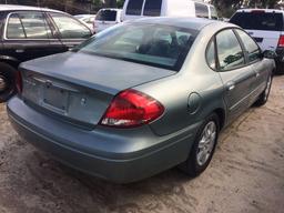 2006 FORD TAURUS SE