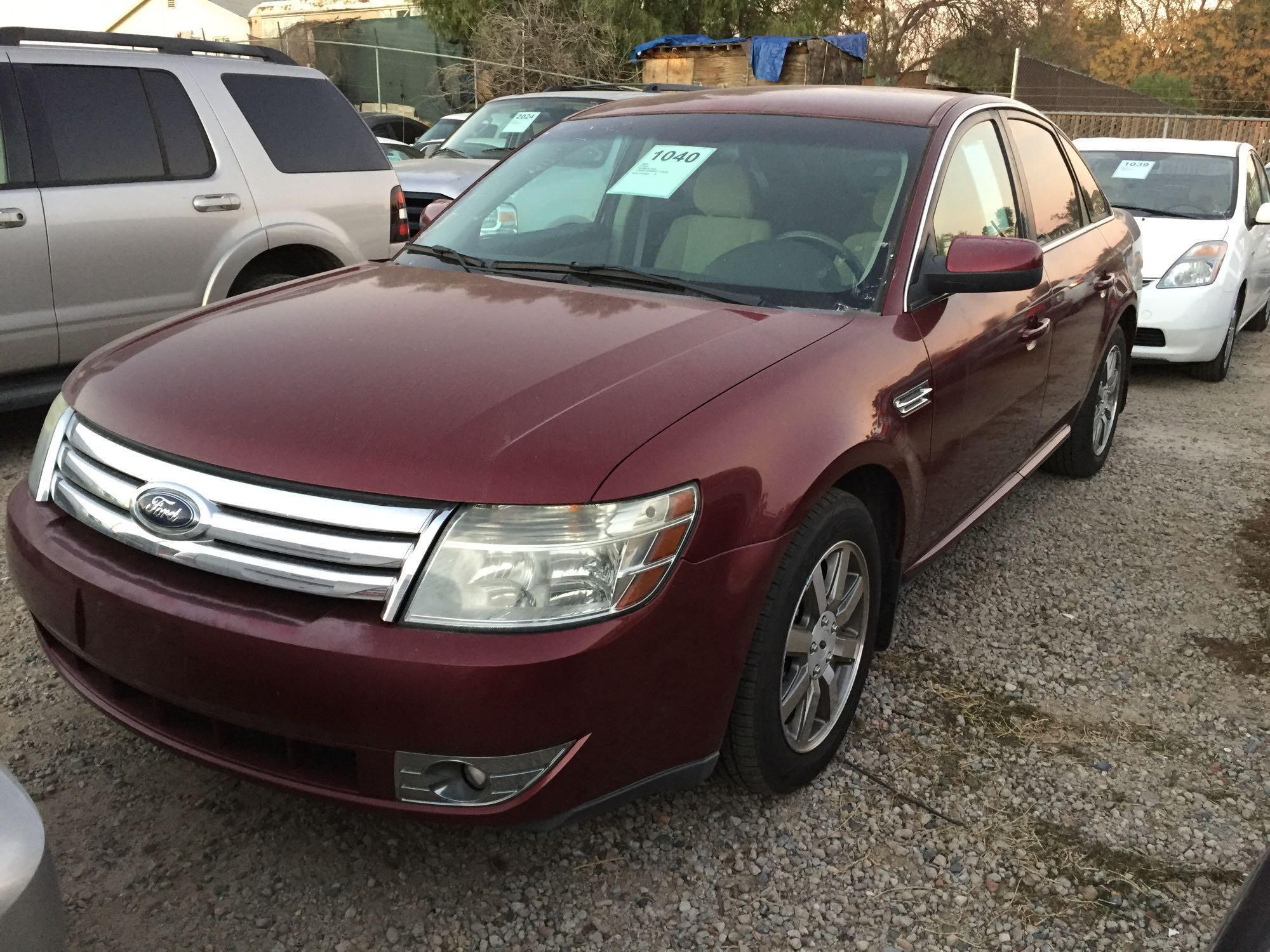 2008 FORD TAURUS SEL