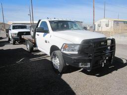 2012 DODGE 3500 HD FLATBED