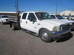 2002 FORD F-350 XLT FLATBED