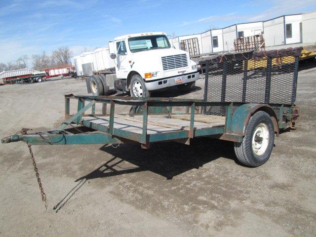 SINGLE AXLE 10' TRAILER