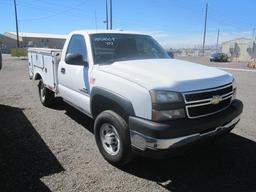 2007 CHEV 2500HD UTILITY