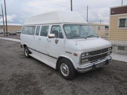 1992 CHEV BEAUVILLE HIGH TOP VAN