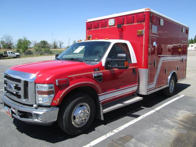 2008 FORD F350 AMBULANCE