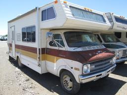 1977 DODGE MOTORHOME