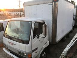 1992 HINO FB15 BOX TRUCK